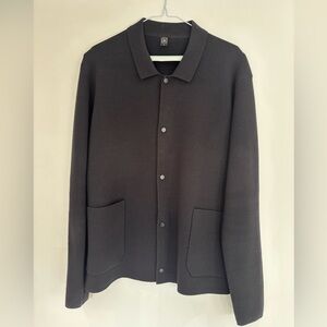 TAGS men’s black knit over shirt chest 41 inches